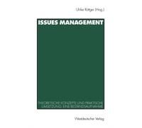 Rttger - Issues Management Theoretische Konzepte und praktische Ums - X555z