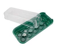 RTWAY 12 PACK Seed Propagator Tray Set, Mini Sturdy Windowsill Trays with Cover Dome, Seed Starter Tray Greenhouse Grow Trays for Seeds Growing Starting (10 Cells per Tray)
