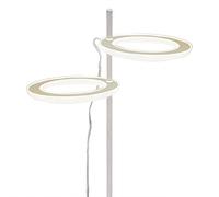 RTWAY LED Grow Light, USB Angel Ring Lamp Indoor Hydroponics Plants Flower Succulents Grow Lamps Plant Grow Light with Acrylic Supporter for Plants Growth, Two Head, Yellow