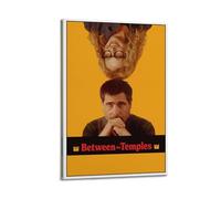 RTWEGRYRHKK Between The Temples Canvas Posters Aesthetic Wall Art Decorative Painting Poster Decor Vintage Canvas for Living Room Bed Room 24x36inch(60x90cm) Frame-style