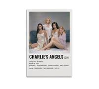 RTWEGRYRHKK Charlie's Angels 2000（2） Canvas Posters Aesthetic Wall Art Decorative Painting Poster Decor Vintage Canvas for Living Room Bed Room 24x36inch(60x90cm) Unframe-style