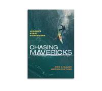 RTWEGRYRHKK Chasing Mavericks1 Canvas Posters Aesthetic Wall Art Decorative Painting Poster Decor Vintage Canvas for Living Room Bed Room 08x12inch(20x30cm) Unframe-style
