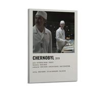 RTWEGRYRHKK Chernobyl Canvas Posters Aesthetic Wall Art Decorative Painting Poster Decor Vintage Canvas for Living Room Bed Room 12x18inch(30x45cm) Frame-style