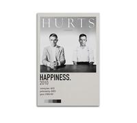 RTWEGRYRHKK Happiness - HURTS Canvas Posters Aesthetic Wall Art Decorative Painting Poster Decor Vintage Canvas for Living Room Bed Room 20x30inch(50x75cm) Unframe-style