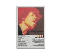 RTWEGRYRHKK Jimi Hendrix Electric Ladyland Canvas Posters Aesthetic Wall Art Decorative Painting Poster Decor Vintage Canvas for Living Room Bed Room 12x18inch(30x45cm) Unframe-style
