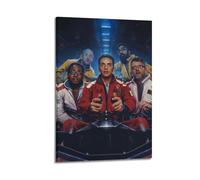 RTWEGRYRHKK Logic The Incredible True Story Canvas Posters Aesthetic Wall Art Decorative Painting Poster Decor Vintage Canvas for Living Room Bed Room 24x36inch(60x90cm) Frame-style