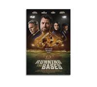 RTWEGRYRHKK Running The Bases Canvas Posters Aesthetic Wall Art Decorative Painting Poster Decor Vintage Canvas for Living Room Bed Room 12x18inch(30x45cm) Unframe-style