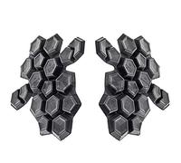 RTX Leathers SAS-TEC Viscoelastic 3D Memory Foam Protectors- Level 2 Motorcycle Biker Cyclist Shoulder Elbow Knee Hip Universal Body Armour Inserts SP-2/20 - Pair
