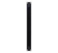 Rtxbvg 1 Piece 1U 19 Inch RACK MOUNT Blind Plate Rack Mount Network Brush Panel in Server Cabinet Cable Management