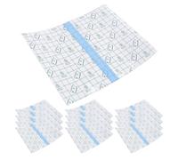 Rtxbvg 50 Piece Shower Raincoat, Disposable Transparent Elastic Bandage Protective Cover for Tattoos, Swimming and Shower