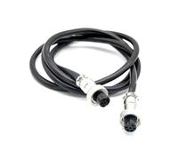 Rtxbvg GX16 Aviation Patch Cable 6 Female Aviation Extension Cable 1M Pure Copper Connector