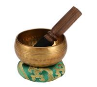 Rtxbvg Handmade Copper Tibetan Bowl from Nepal Yoga Meditation Singing and Buddhist Music Bowl