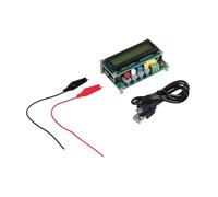 Rtxbvg LC100-A Digital Lcd Capacitance Inductance High Precision L/C Capacitance Tester Frequency Meter Capacitors Tester 1Pf-100Mf 1Uh-100H Lc100-a + Test Clamp