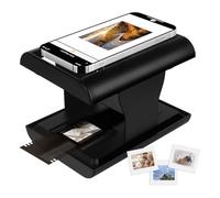 Rtxbvg Mobile Film & Slide Scanner, 35mm Slide & Negative Scanner with LED Backlight for OldFilm A JPG, Support Edition