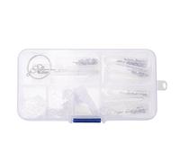 Rtxbvg Optical Glasses Repair Kit Tool Box Glasses Repair Screws Assortment Set Nose Pads Nut Screw Sunglasses Eyeglasses