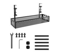 Rtxbvg Under Desk Cable Management, Under Desk Cable Management Tray, Desk Cable Organizer, Cable Management Box, Cable Organizer