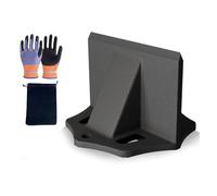 Rtxbvg Wood Splitter, Portable Kindling Record Splitter Tool with Wedge, Manual Firewood Cutter Log Splitter S