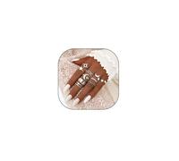 RTY 10Pcs Vintage Silver Moon Star Open Adjustable Knuckle Joint Rings Set Retro Lucky Star Half Moon Chunky Stetement Finger Jewelry Charm Gift for Her