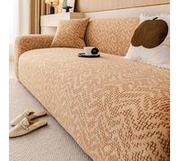 RTYHN Slipcover Sets Jacquard Waves Pattern,Thick Soft,for All Seasons
