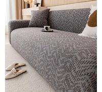 RTYHN Slipcover Sets Jacquard Waves Pattern,Thick Soft,for All Seasons