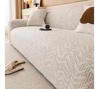 RTYHN Slipcover Sets Jacquard Waves Pattern,Thick Soft,for All Seasons