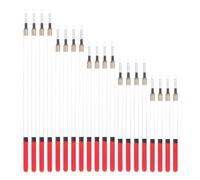 Rtyuio Fishing Floats Set -Coarse Fishing Tackle 20pcs Wagglers with Thin Thick Tips, Straight Insert Design for Stillwater Running Waters Match Pleasure Lake Angling Anglers