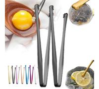 Rtyweth 2PCS Egg Chalaza Removal Tool,Chalaza Remover For Egg Egg Tool Egg Chalaza Removal,Eggshell Ut Membrane Fragment Removal