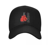 RTZXGIGC Custom Punk Unisex Boxing Gloves Boxer Gift Baseball Cap Adult Adjustable Dad Hat for Men Women Sports Snapback Hats Gift