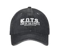 RTZXGIGC King of The Streets K.O.T.S. - Underground Fight Club Fashion Unisex Cotton Baseball Cap Classic Adult Adjustable Denim Hat Gift