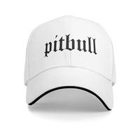 RTZXGIGC Summer Casual Baseball Cap Rapper Pitbull Black Hiking Fishing Trucker Hat for Men Adult Sun Visor y2k Retro Baseball Caps