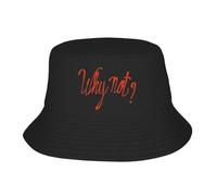 RTZXGIGC Why not Joost Klein Bucket Hat Summer Casual Fisherman Hats for Men Women Portable Hunting Caps Hip Hop Custom DIY Visor