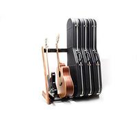 Ruach GR-2 Customisable 5 Way Multi Guitar Rack and Holder for Guitars and Cases - Mahogany
