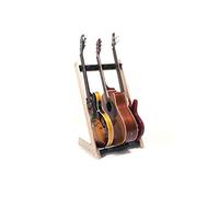 Ruach GR-3 Customisable 3 Way Multi Guitar Rack and Holder for Guitars and Cases - Birch