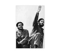 RUADK CHE GUEVARA & FIDEL CASTRO Poster Canvas Poster Wall Art Print Picture Paintings 12x18inch(30x45cm)