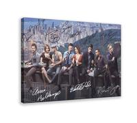 RUADK CSI New York TV Show Cast Autograph Canvas Poster Bedroom Decor Landscape Decor Gift 08x12inch(20x30cm)