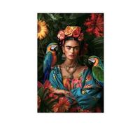 RUADK Frida Kahlo Art Poster (13) Canvas Poster Wall Art Print Picture Paintings 12x18inch(30x45cm)