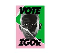 RUADK Tyler, The Creator IGOR Music Album Poster Canvas Poster Bedroom Decor Landscape Decor Gift 12x18inch(30x45cm)