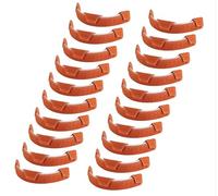 Ruaizel 20Pcs Hard Hat Sweatband, Washable Cotton Hard Hat Helmet Sweat Pads, Hard Hat Pad for Hard Hat Accessories