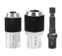 Ruaizel 2Pcs Tap Socket Set, 3/8" Drive Tap Extractor Tool with Adjustable Jaws, Thread Tap Socket Set for Thread Taps, Reamers, Screw Extractors (3)