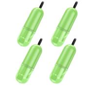 Ruaizel 4Pcs Safe Pro X Car Window Breaker, Car Emergency Hammer with Belt Cutter, Life Hammer for Breaking Car Window Glass (Green)