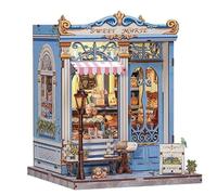 Ruaizel Book Nook Kits for Adults, Wooden Diy Miniature House Kit, Miniature House Kits for Adults, Children (Sweet Mary)