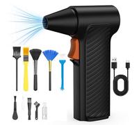 Ruaizel Compressed Air Cleaner, 110000RPM Electric Air Duster, Air Blower for PC/Keyboard, Electronics, Car, Home, Outdoor Use