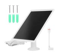 Ruaizel Ring Solar Panel, 6W Ring Camera Solar Panel, Ring Solar Charger for Outdoor Surveillance and Camera Charging (1)