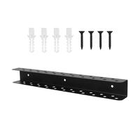 Ruaizel Tool Storage Wall Mounted, 32cm Metal Screwdriver Holder with 23 Slot, Screwdriver Rack for Garage, Workshop, Workbench, Tool Chest Cart