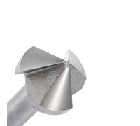 RUAJOGYNVM 1Pcs 4.5-60mm HSS M2 Countersink Drill Bit 1/3/6/8 Flutes 60/90/120 Degree Chamfering Cutter(6mm(60 Degree)) RUAJOGYNVM