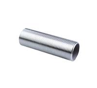 RUAJOGYNVM 2" BSPP Male Length 100mm 304 Stainless Steel Full Thread Nipple Barrel Nipple Pipe Fitting