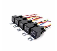 RUAJOGYNVM 40A Automotive Relay 12V 5Pin Car Relay with Relay Socket JD 1912 1914 2912 2914 RUAJOGYNVM