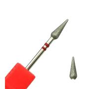 RUAJOGYNVM Cone Nail Drill Bits Fine Diamond Cuticle Clean Burr Russian Mills Manicure Drills Nails 1Pcs(MD0412D-M) RUAJOGYNVM