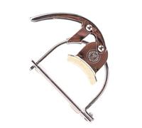 Ruan Sandhi Clip Silver Metal for Stringed Instrument Playing | Quick Tone Change Tool, Felt and Silica Gel Contact Points, Elegant Plated Finish, Anti Scratch Support