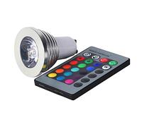Ruankenshop Hive Light Bulbs Remote Control Light Bulbs Gu 10 Led Light Bulbs Coloured Light Bulbs Screw Led Light Bulbs For Home Lighting Patio Bar Wedding Clubs gu10